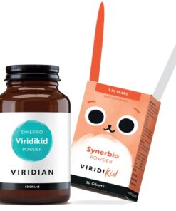 Synerbio mikrobiotične kulture za otroke v prahu, z vitaminom C (50g)