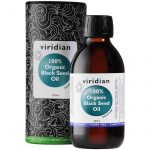Ekološko olje črne kumine, 200 ml. Viridian Nutrition, naravni prehranski dodatki.