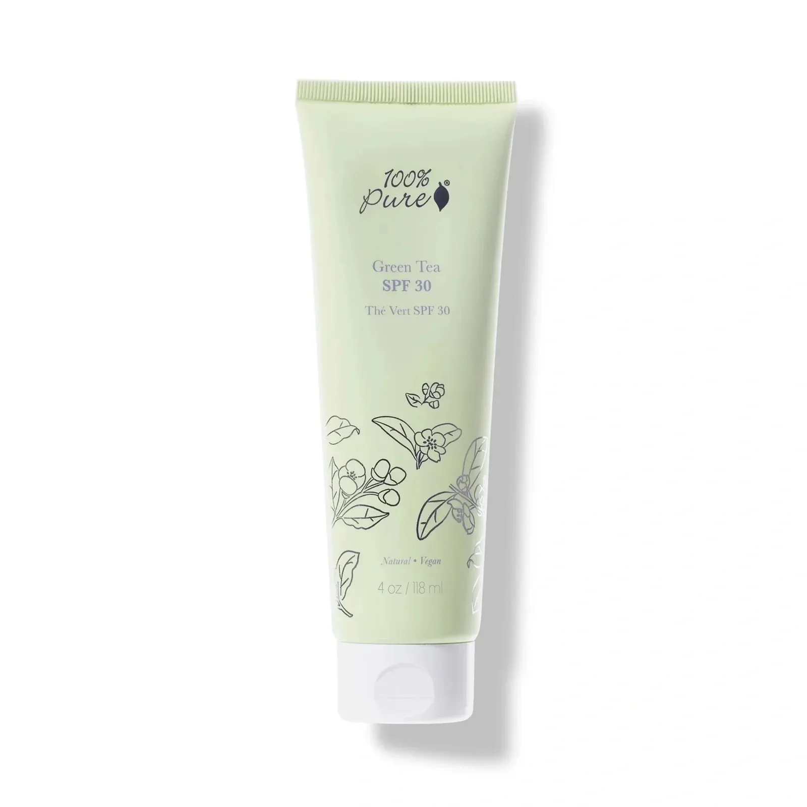Zeleni čaj losjon za sončenje za obraz in telo, SPF30, 118ml