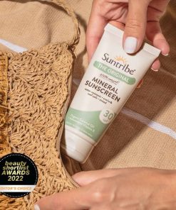 Suntribe naravna mineralna krema za sončenje, SPF 30, 100ml - slika 2